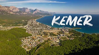 Кемер (Турция) с дрона | Antalya, Kemer, Kiriş (Turkey)