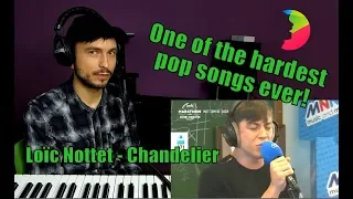 Vocal coach YAZIK recats to Loïc Nottet - Chandelier Sia (Cover) LIVE