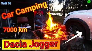 Dacia Jogger Mini Camper 7000 km durch Skandinavien Teil11