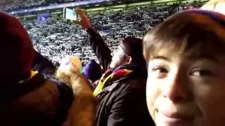 You´ll never walk alone - Celtic vs Barça Champions League 23-11-2016