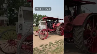 1911 International Harvester Hit and Miss Tractor on the Move