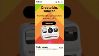 Polaroid Go - The Smallest Polaroid Ever !! |  pre-order Now