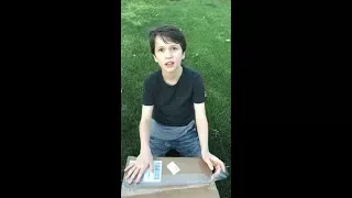 Gabriel Bateman Instagram live stream / 10 April 2018