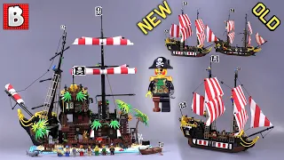 Pirates of Barracuda Bay LEGO IDEAS Full Review! Set 21322 + Comparison to 1989 Original