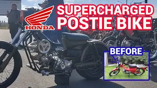 Supercharged Honda CT110 Postie Bike!