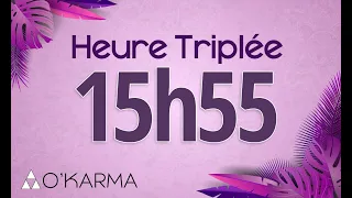 🕛 HEURE TRIPLÉE 15h55 - Interprétation et Signification angélique