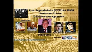 Live: Lançamento do livro "Santos em Transe", Luiz Rodrigues Corvo