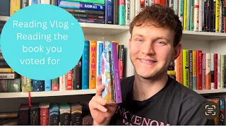 Reading Vlog | Reading the book you voted for + a bit of baking and a mini book haul