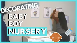 Decorating the Nursery | Boy Nursery Reveal