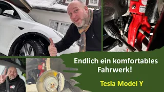 Endlich ein komfortables Fahrwerk im Tesla Model Y / Koni Dämpfer sind die Lösung! Generation - E