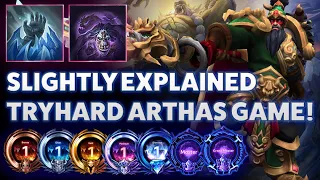 Arthas Ghouls - Slightly Explained Tryhard Arthas Game! - B2GM Season 1 2024