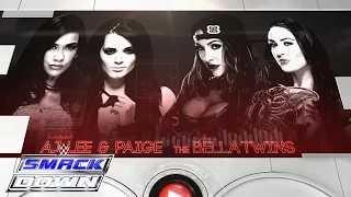 Divas weigh in on AJ & Paige versus the Bella Twins at WrestleMania: SmackDown, March 19, 2015