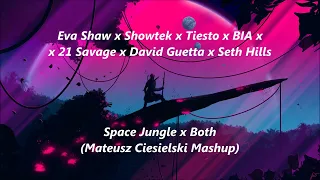 Eva Shaw x Showtek x Tiesto x BIA x 21 Savage x David Guetta x Seth Hills - Space Jungle x Both
