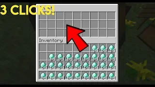 How to EFFICIENTLY MOVE ITEMS in Minecraft 1.16 [Inventory Tips]