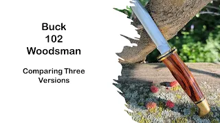 Buck 102 Woodsman Review and Comparison #Buck