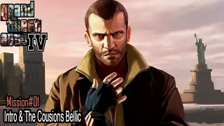 GTA 4-intro & Mission#1- The Cousins Bellic(HD)