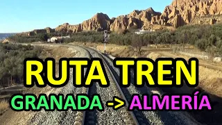 Rail View Tren de Granada a Almeria 2014