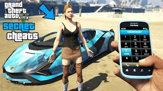 GTA 5 - Secret Phone Cheats! (PC, PS4, PS3 & Xbox One #2)