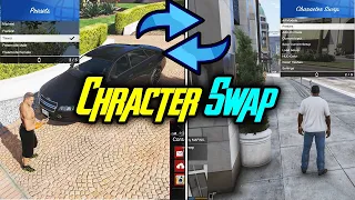 How To Install Character Swap🔁 Mod Gta 5 | Play Addon ped As 🔁 Main Character F,M,T | Hindi Tutorial