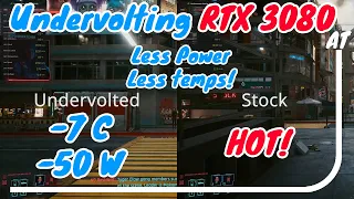 Should you undervolt your Nvidia RTX 3000 series card? Testing with a RTX 3080. Worth it!