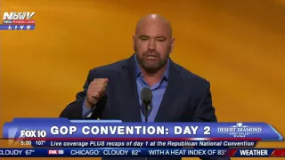 Dana White Delivers Passionate Speech At RNC For Donald Trump - FNN