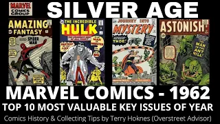 SILVER AGE Marvel Comics 1962 Top 10 Most Valuable key issues comic book investing Amazing Fantasy 1