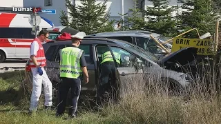 Sechs Verletzte bei schwerem Kreuzungscrash in Gunskirchen