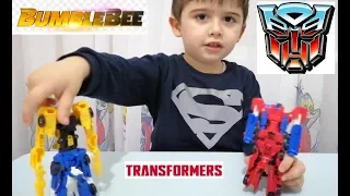 Çarpışan Dönüşen Robot Oyuncak Rescue Bots Transformers Crash Combiners Bumblebee,Optimus Colors