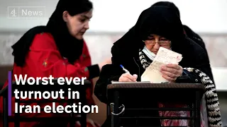 Record low turnout in Iran elections amid widespread discontent