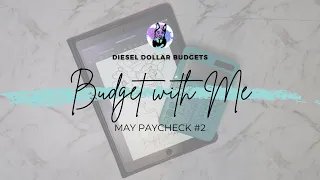 Budget with Me: May Wk2 | Low Income Budgeting, Cash Stuffing, Savings Challenges & Sinking Funds
