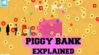 Crossy Road How To Boost Your Coins! PIGGY BANK explained