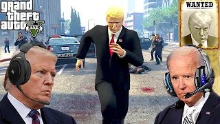 US Presidents Survive As MOST WANTED In GTA 5