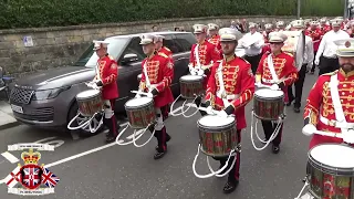 South Fermanagh LFB (Full Clip) @ Co Fermanagh Grand Orange Lodge Murdered Brethren Parade 2024