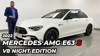 2022 Mercedes AMG 4.0 V8 E63 S Night Edition 4Matic+