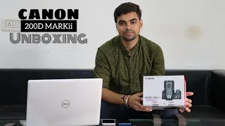 Canon EOS 200D Mark II Unboxing | My First D-SLR Camera