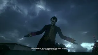 joker scares the shit out of batman: Batman Arkham Knight