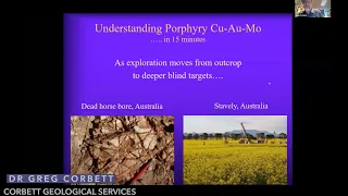 Greg Corbett, Corbett Geological Services | Porphyry Wave Riders Virtual Conference