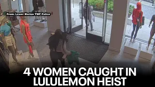 Lululemon heists: 4 women charged for stealing more than $10K in merch as thefts increase in Philly