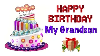 Happy Birthday My Dear Grandson 🎂| Birthday wishes & Greetings for Grandson🎉| Nobel English