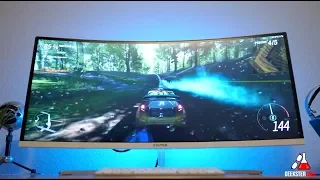 34" Curved Ultrawide 21:9 Gaming Monitor under $500 from Viotek (GN34C)