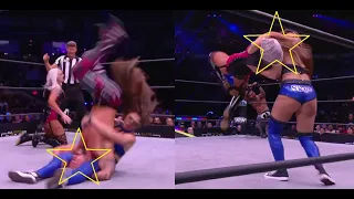 Skye Blue Performs a Chicago Destroyer - Penelope Ford Performs a Cutter on Dark Elevation 09.26.22