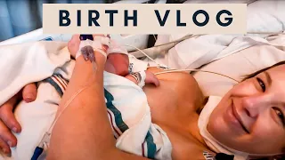 C-SECTION BIRTH VLOG | breech baby after unsuccessful ecv