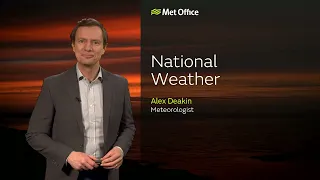 20/02/23 – Very mild out there – Evening Weather Forecast UK – Met Office Weather