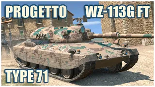 Progetto 65, Type 71 & WZ-113G FT • WoT Blitz Gameplay