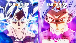 Dragon Ball Xenoverse 2 - All New Transformations & Ultimate Attacks 2016-2023 (4K 60fps)