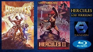 EL DESAFIO DE HERCULES (1983) + LA FURIA DEL COLOSO (1985) - BLURAY- LOU FERRIGNO- CANNON