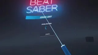Beat saber multiplayer! (No commentary and flash warning)