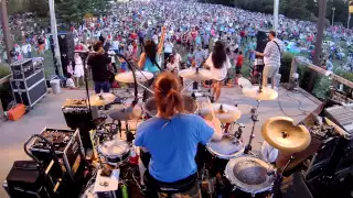 Neil Diamond "Sweet Caroline" by Oracle (LIVE DRUM CAM)