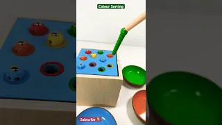 Colour Sorting | Worms Toy | Educational Activities for Toddlers