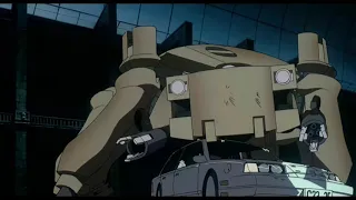 Ghost in the Shell (1995) - tank fight 60fps sub esp